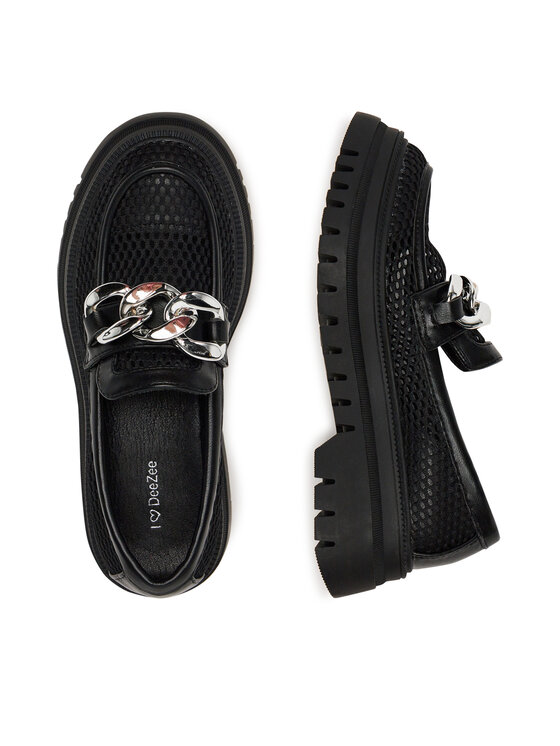 DeeZee DeeZee Loaferai 60062D-2 Juoda