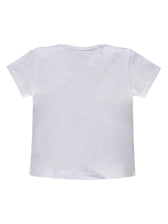 Kanz Kanz T-Shirt 1832143-1000 Biały Basic Fit