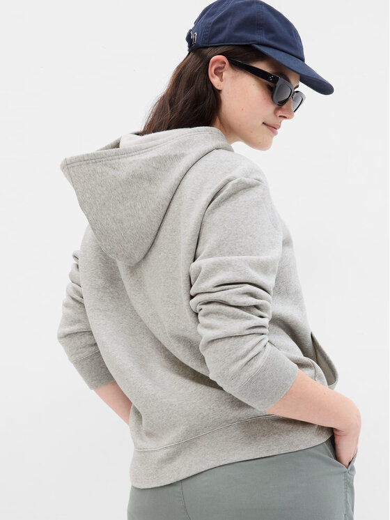 Gap Gap Mikina 463506-06 Šedá Regular Fit