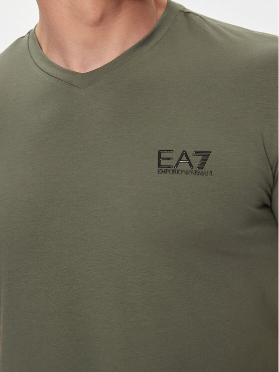 EA7 Emporio Armani T-Shirt 8NPT53 PJM5Z 1846 Zielony Regular Fit ...