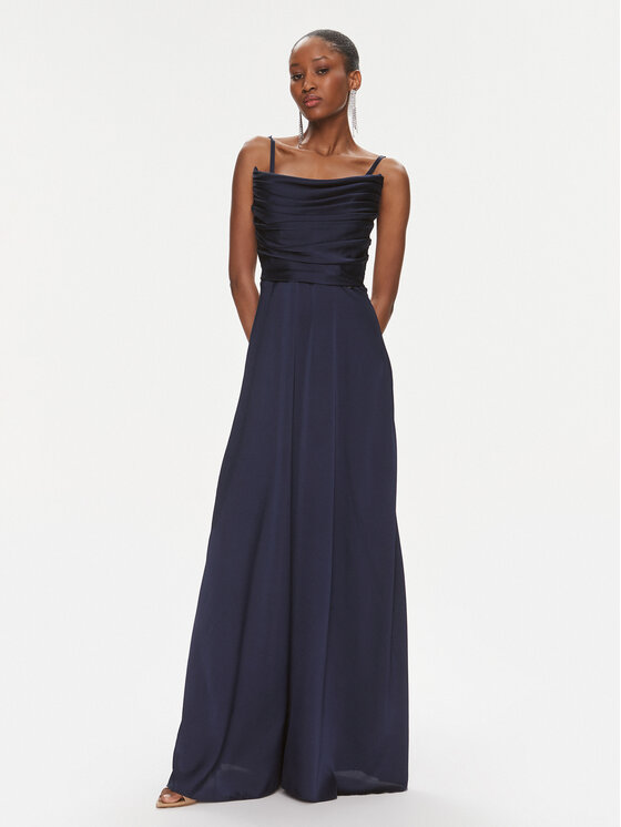 Rinascimento Rinascimento Abendkleid CFC0117804003 Dunkelblau Regular Fit