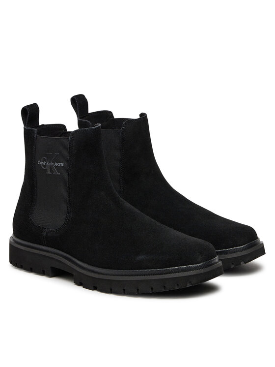 Calvin Klein Jeans Calvin Klein Jeans Klassische Stiefeletten YM0YM01080 Schwarz