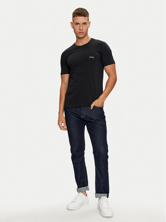 HUGO Hugo Набір з 3 футболок 50480088 Чорний Regular Fit