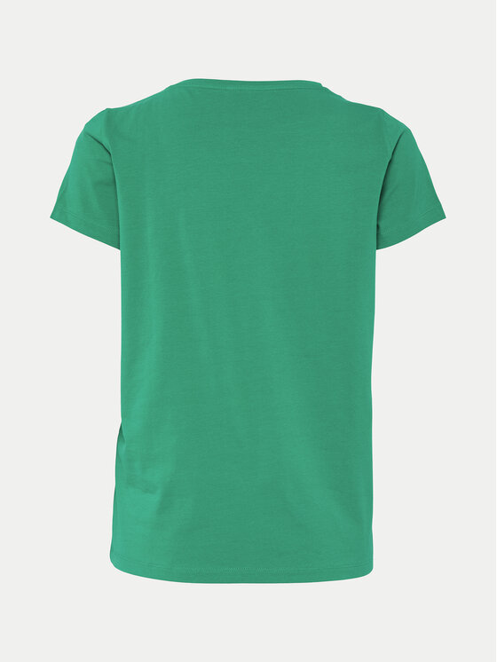 Pieces Pieces T-Shirt New Billy 17102921 Zielony Regular Fit