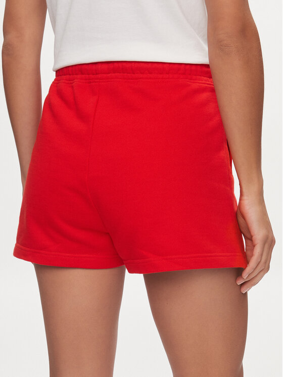 Tommy Jeans Tommy Jeans Športne kratke hlače New Cls DW0DW17772 Rdeča Relaxed Fit