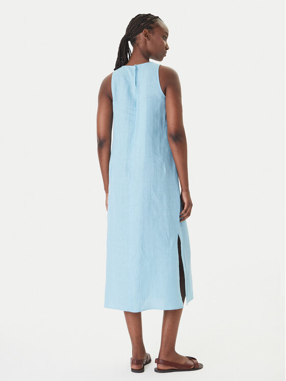 Marella Marella Sommerkleid Velo 2615221352 Himmelblau Regular Fit