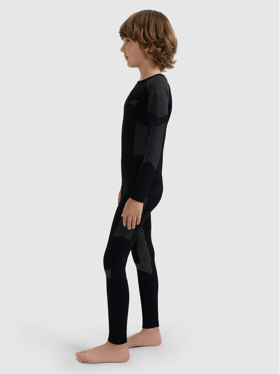 4F 4F Komplet bielizny termoaktywnej SKI UNDERWEAR Czarny