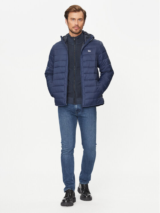Lee Lee Giacca di transizione 112342992 Blu scuro Regular Fit