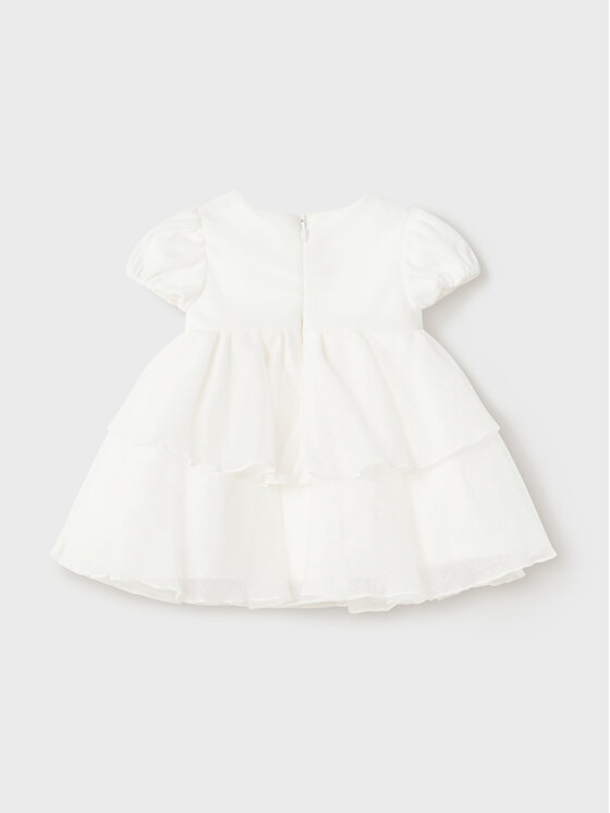Mayoral Mayoral Elegantes Kleid 2.857 Écru Regular Fit