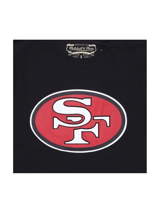 Mitchell & Ness Mitchell & Ness Tričko NFL TEAM LOGO TEE SAN FRANCISCO 49ERSS Čierna Regular Fit
