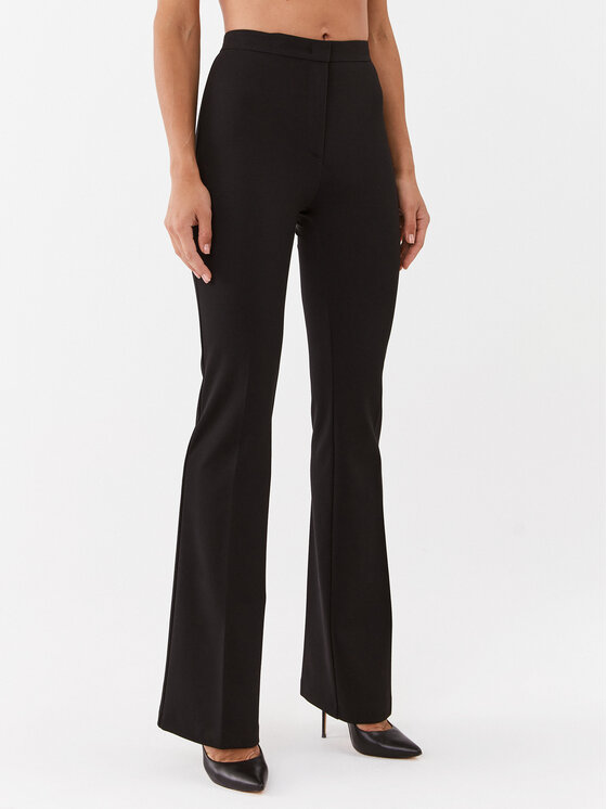 PINKO Pinko Kalhoty z materiálu 100054 A15M Černá Slim Fit