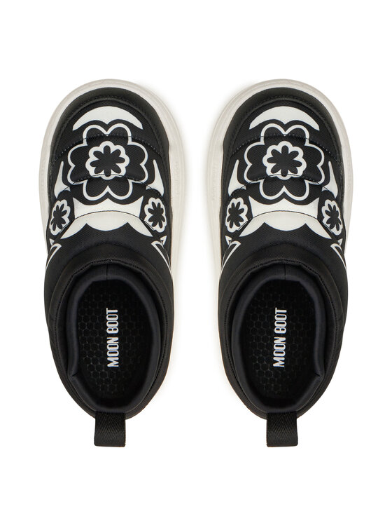Moon Boot Moon Boot Členková obuv Park Soft Flower 80D2470030 Čierna