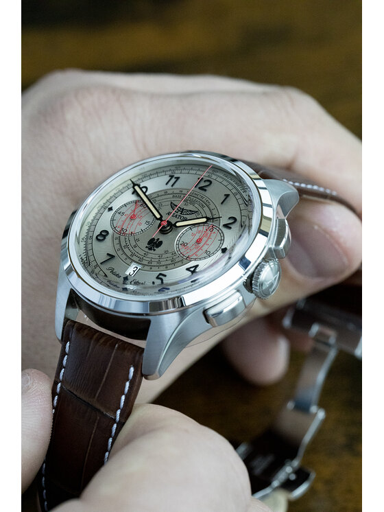 Aviator Aviator Orologio V.4.40.0.351.4 PL Marrone