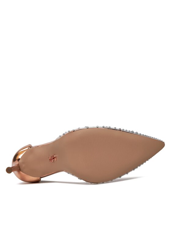 Steve Madden Steve Madden Augstpapēžu kurpes Ravaged Sandal SM11002564 SM11002564-686 Rozā