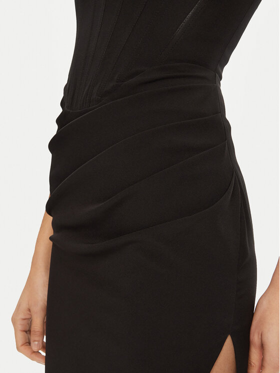 BARDOT BARDOT Kokteilinė suknelė 58532DB Juoda Regular Fit