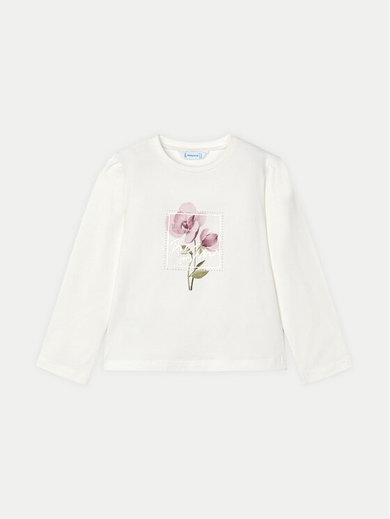Mayoral Mayoral Bluse 4066 Écru Regular Fit