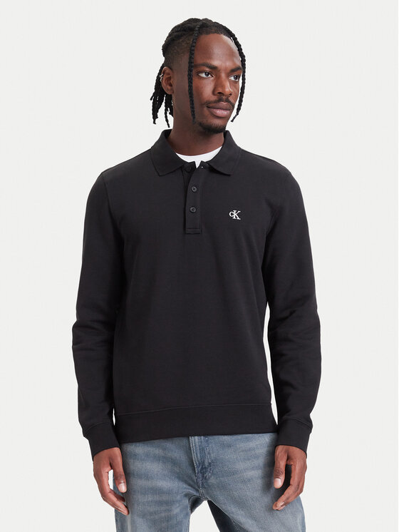 Calvin Klein Jeans Calvin Klein Jeans Polo LV04RH235G Μαύρο Regular Fit