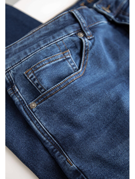 Volcano Volcano Jeansy D-FERG 2 Granatowy Regular Fit