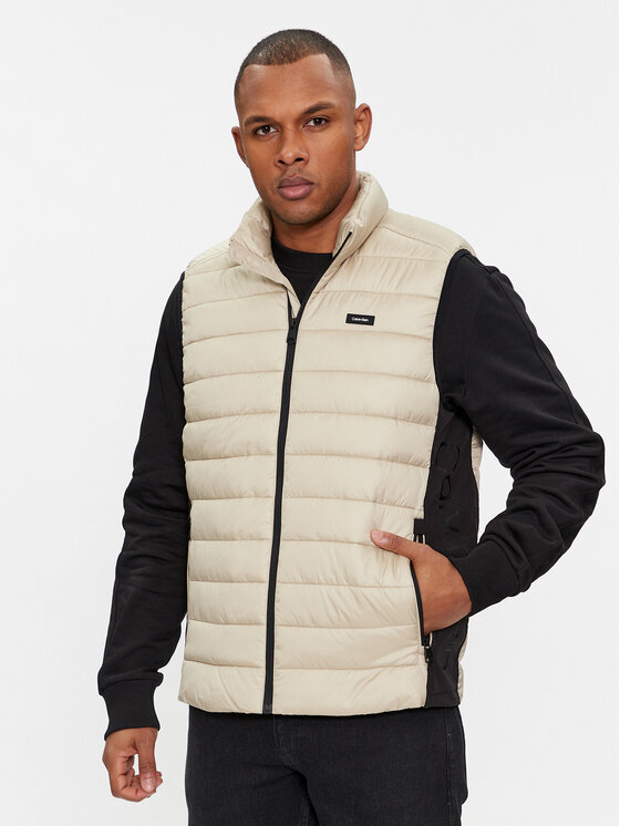Calvin Klein Calvin Klein Liemenė K10K108292 Smėlio Regular Fit