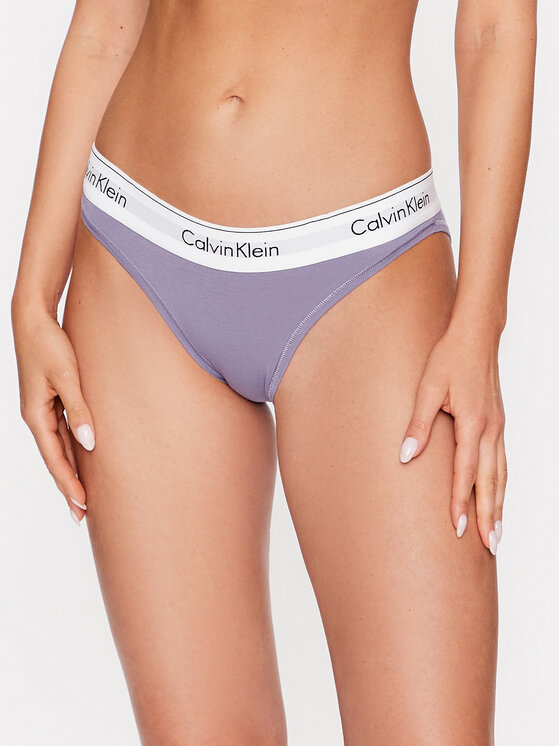 Calvin Klein Underwear Klasične spodnje hlačke 0000F3787E Vijolična