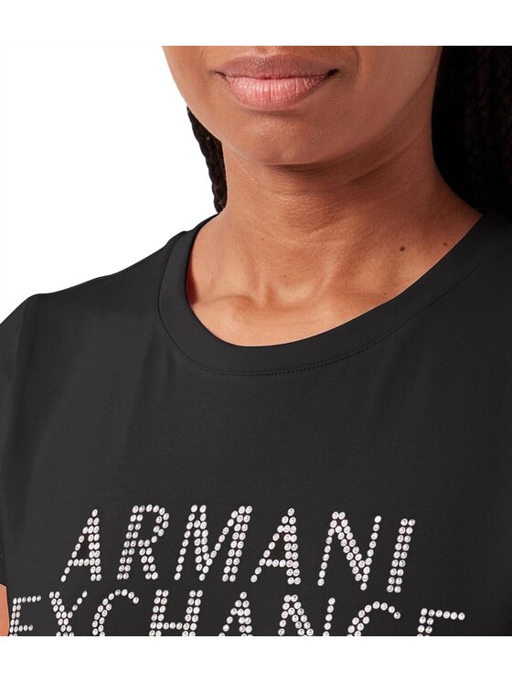 Armani Exchange Armani Exchange T-Shirt XW000060 AF10354 UC001 Czarny Slim Fit