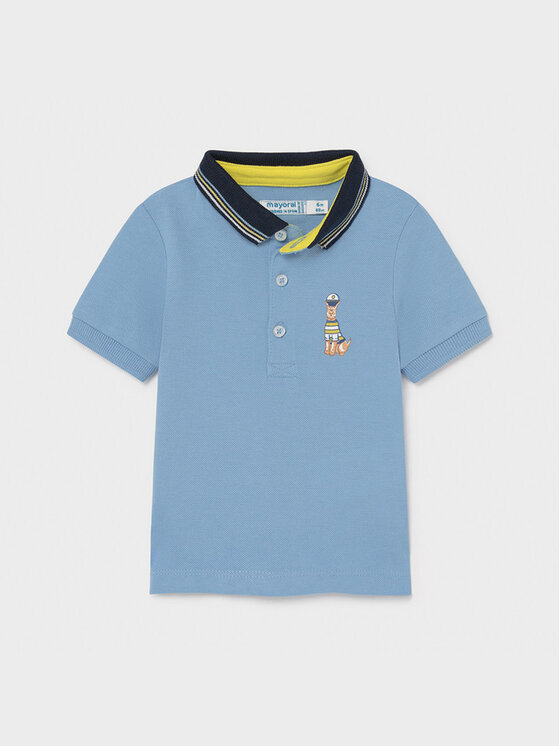 Polo 1104 Blu Regular Fit