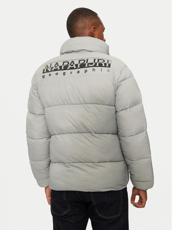 Napapijri Napapijri Giubbotto invernale A-Suomi NP0A4GJF Grigio Regular Fit