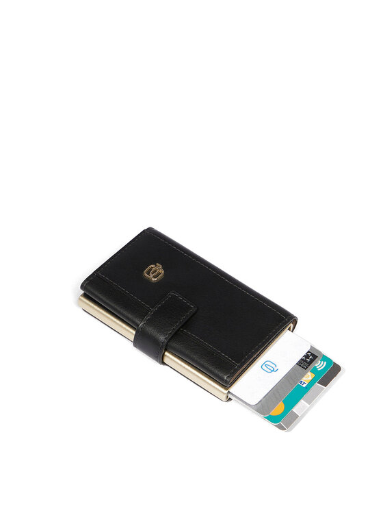 Piquadro Piquadro Custodie per carte di credito 704 Nero