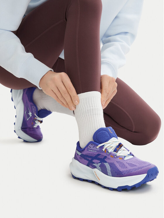Asics Asics Маратонки за бягане Trabuco 14 1012B938 Виолетов