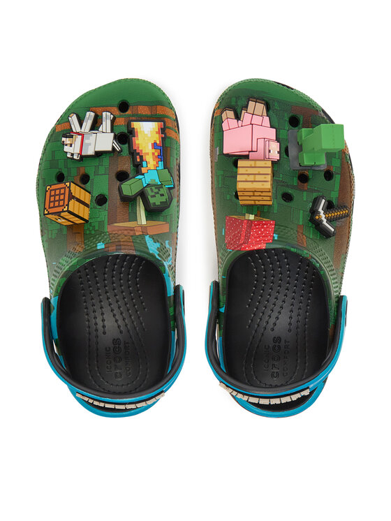 Crocs Crocs Klapki Minecraft Cls Clg K 210830 Kolorowy
