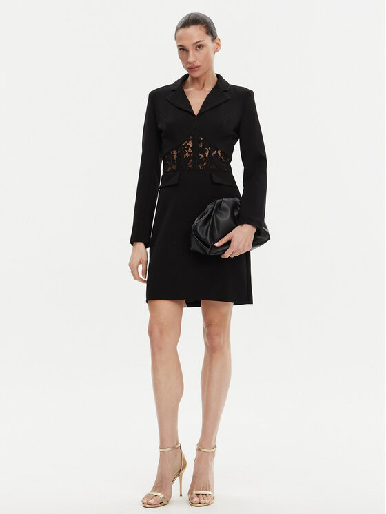 Morgan Morgan Rochie cocktail 241-RCORSE Negru Slim Fit