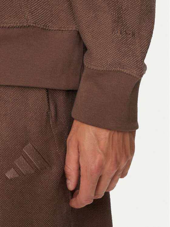 adidas adidas Jopa Elevated ALL SZN Terry Loop IY6578 Rjava Loose Fit