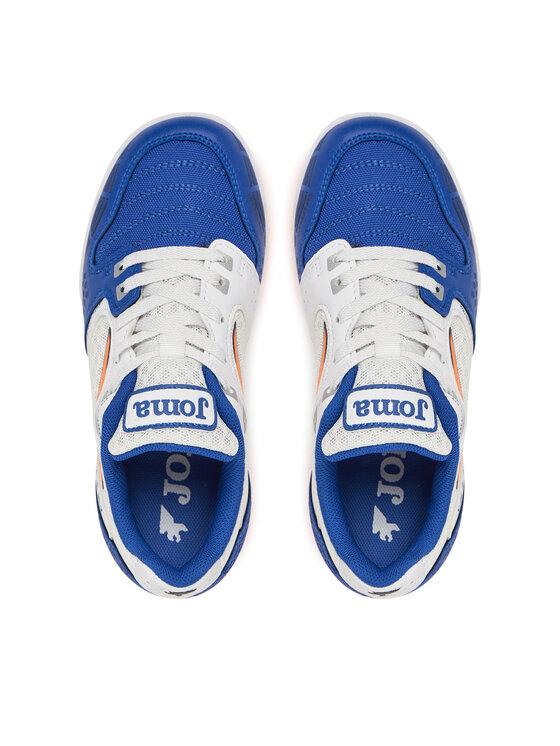 Joma Joma Ποδοσφαιρικά Παπούτσια Sala Max Jr 2504 SMJS2504IN Λευκό