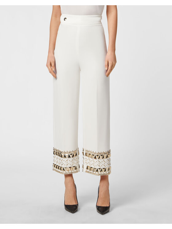 PHILIPP PLEIN PHILIPP PLEIN Pantaloni di tessuto 2967 Bianco