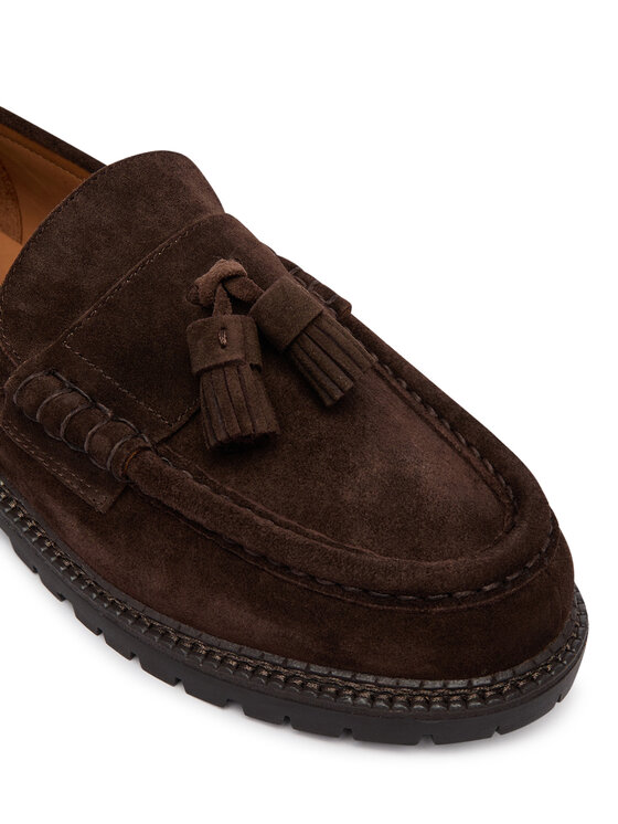 Polo Ralph Lauren Polo Ralph Lauren Loaferai Jett Tas Penny 803P15862002 Tamsiai ruda