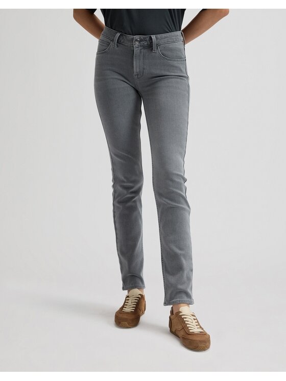 Lee Lee Jeansy ELLY Szary Slim Fit