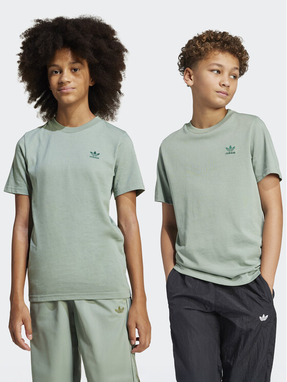 Gyerek Póló adidas, Méret: 140 - 9/10Y, Zöld, JC8418
