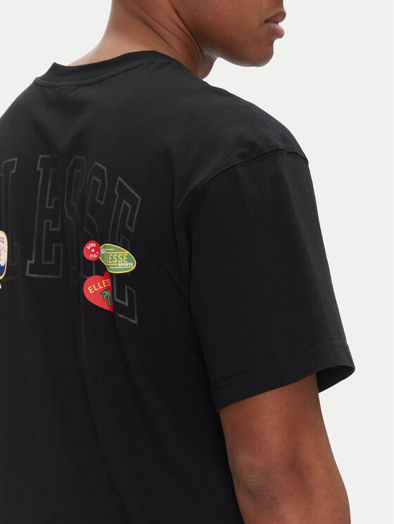 Ellesse Ellesse T-shirt Stickero SHZ21993 Crna Regular Fit