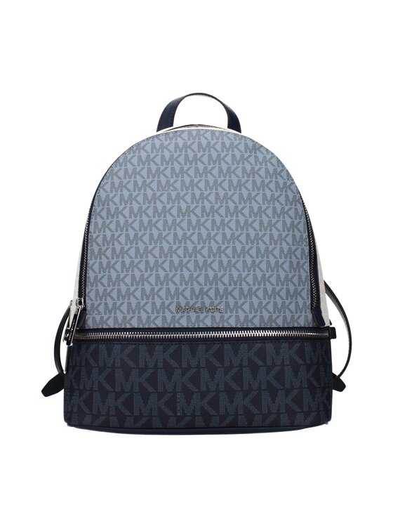 Michael Kors Michael Kors Plecak Blue Fabric Backpack Niebieski jasny