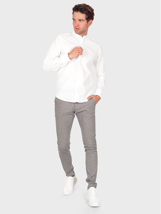 Evenemen Evenemen Koszula James Biały Slim Fit