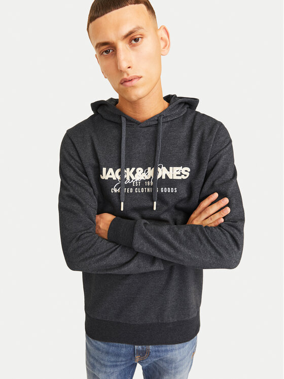 Jack&Jones Jack&Jones Μπλούζα Alvis 12256848 Μαύρο Standard Fit