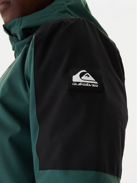 Quiksilver Quiksilver Snowboardová bunda Titano EQYTJ03513 Zelená Slim Fit