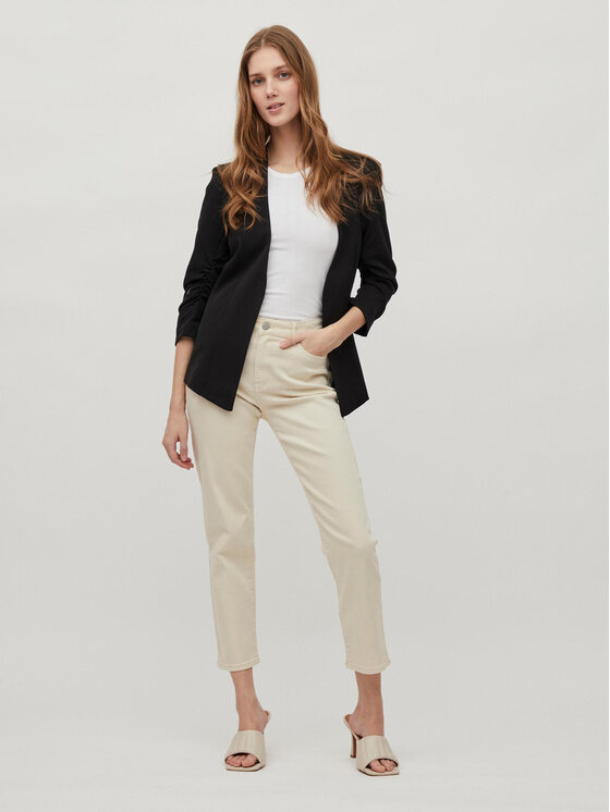 Vila Vila Sakoi Her New 14039434 Crna Regular Fit
