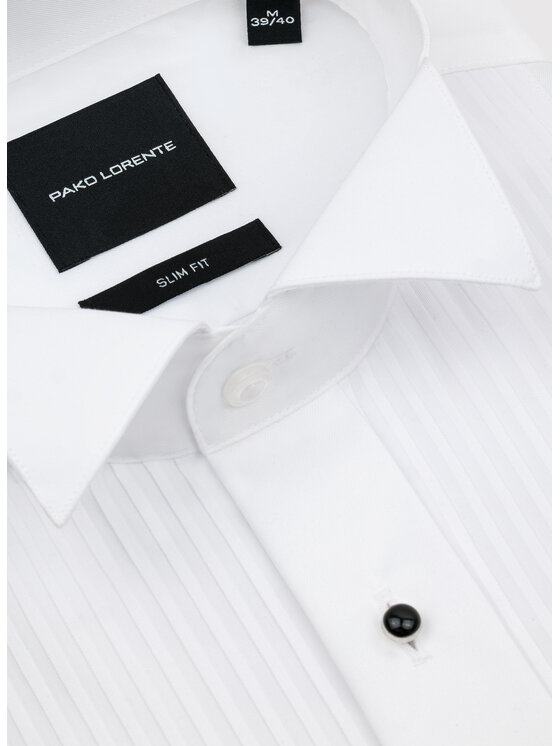 Pako Lorente Pako Lorente Koszula P000B-1X-264 Biały Slim Fit