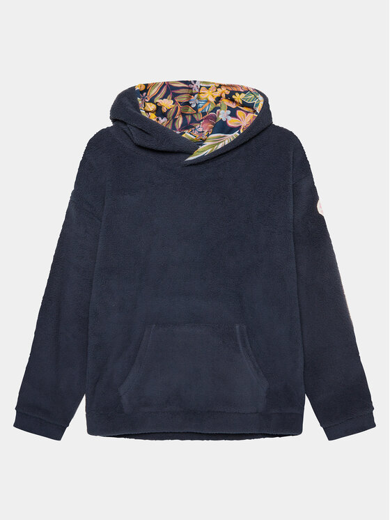 Roxy Fleecová mikina Someone New Plfl ERGPF03055 Tmavomodrá Regular Fit
