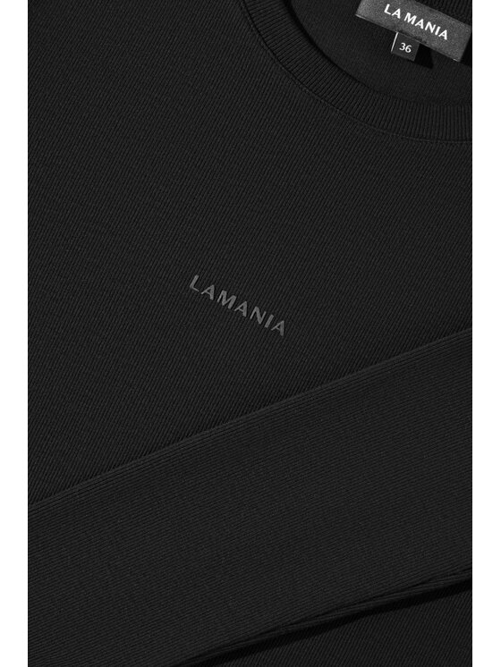 La Mania La Mania Každodenné šaty LEE Čierna Classic Fit