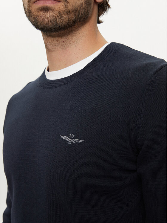 Aeronautica Militare Aeronautica Militare Maglione 242MA1502L506 Blu scuro Regular Fit