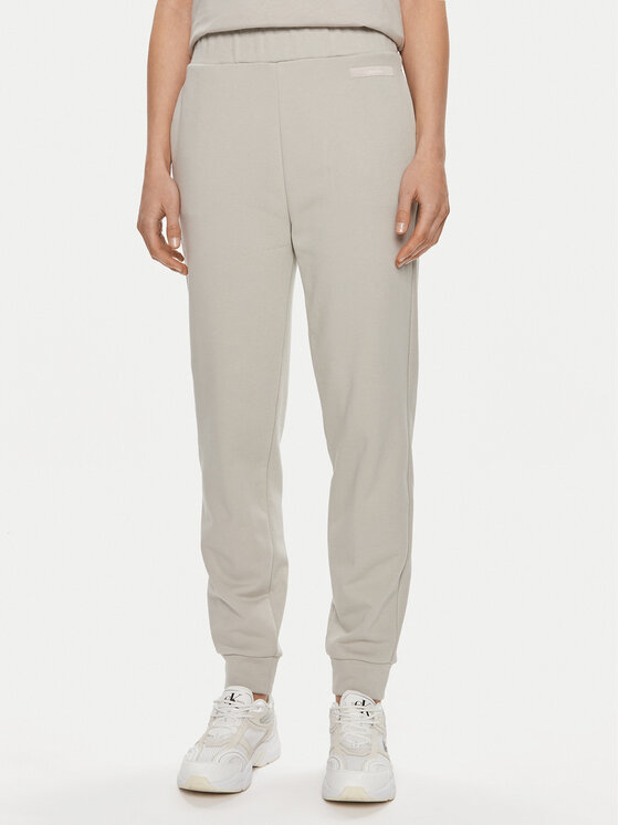 Női Melegítő alsó Calvin Klein, Méret: S, Bézs, Micro Logo K20K206632