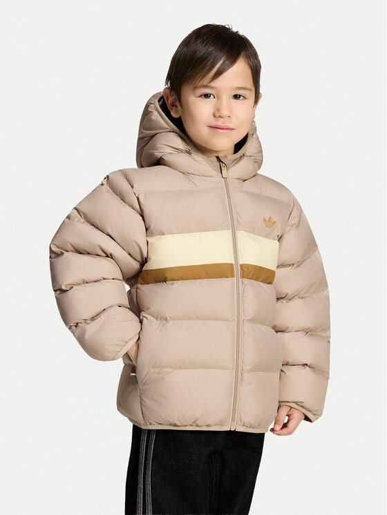 adidas adidas Zimska jakna Regular Puffer Blocking KR4651 Bež Regular Fit