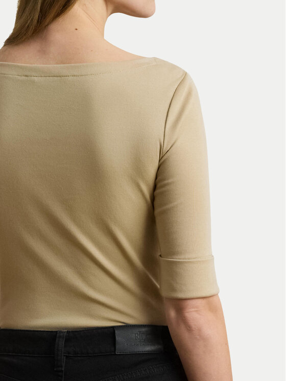 LAUREN RALPH LAUREN Lauren Ralph Lauren Blusa 200654963177 Beige Slim Fit